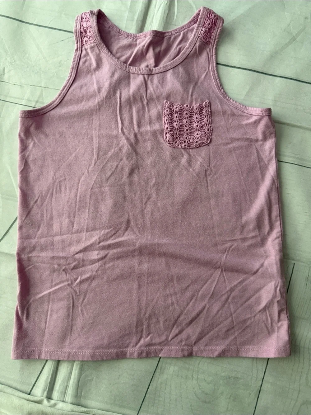OshKosh B'gosh Hot Pink, Light Pink & White Girls' Tank Top Set